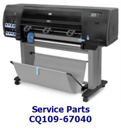 CQ109-67040 - Legs assembly - For DesignJet printer 