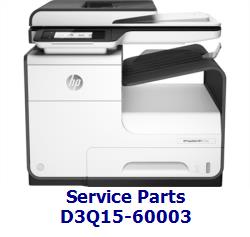 D3Q15-60003 - Scanner and ADF assembly unit for HP PageWide units.