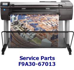 F9A30-67013 - Front frame_window MFP SV kit