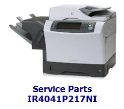 IR4041P217NI - Scanner fan filter cover - Located at rear left corner of scanner assembly