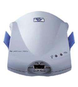 J6061A - HP JetDirect 380X external IEEE-802.11b (Wi-Fi) wireless print server - Connects to printer using Universal Serial Bus (USB) cable