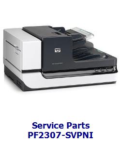 PF2307-SVPNI - Automatic Document Feeder replacement unit - Includes ADF alignment pins
