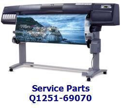 Q1251-69070 - Printhead carriage assembly - Includes c