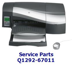 Q1292-67011 - Ink Service Station (ISS) rear absorber foam