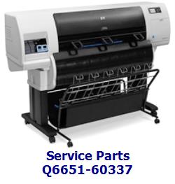 Q6651-60337 - Carriage assembly flex cables - For the DesignJet Z6100 printer series