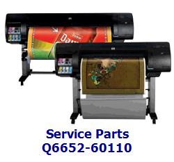 Q6652-60110 - Complete pinchwheel assembly - Includes 