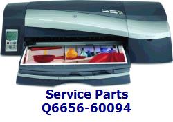 Q6656-60094 - Carriage assembly - Includes trailing cable and belt