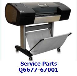 Q6677-67001 - Carriage assembly - For the DesignJet 44