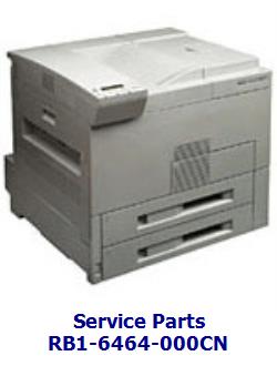 RB1-6464-000CN - Upper right side cover - Above drop down tray 1