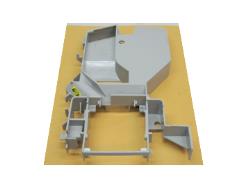 RB3-0025-000CN - Airflow guide (duct) / fan holder bracket assembly (Quartz Gray plastic)