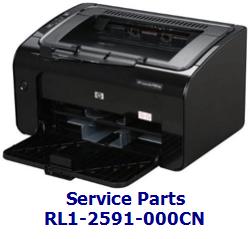 RL1-2591-000CN - Main Motor HP LaserJet Pro Series, Motor DC 24v.