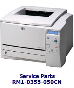 RM1-0355-050CN - Fusing roller assembly (For 220V - 240V operation) - Bonds toner to paper with heat
