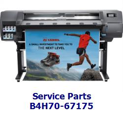 b4h70-67175 - Hp Service Maintenance Kit Smk2 Service; Service Station (Motor And Rack) Aerosol Fan Assembly Drop Detector and Service Maintenance kit SMK3 parts included.