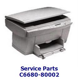 c6680-80002 - Ribbon cable - Has 26-pin (M) edge connectors - 15.5cm (6.1in) long