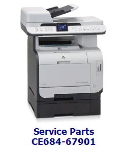ce684-67901 - Formatter (main logic) board - For the HP Color LaserJet CM2320NF MFP printer