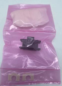 Q1271-40089 - Plastic Rear Bushing and Rear lubrication felts (Q1271-60346) included. HP Latex models and similar HP plotters - printers.