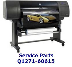 q1271-60615 - Paper load lever - For the DesignJet 4500 printer series